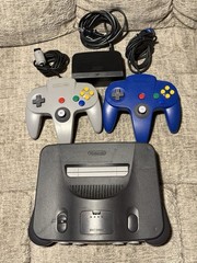 Nintendo 64 N64 Console 2 Controllers Authentic Tested Read Description