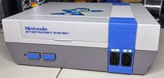 Custom Mega Man NES Nintendo Console NES-001 – Recapped, New VR, EXTRA CLEAN