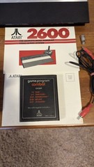 Atari 2600 Rainbow Bundle New AC Adapter & AV to RF Converter Tested In Orig Box