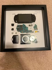 GRID Studio PSP1000 Framed Sony PSP Display Art – Sold Out Collector Piece