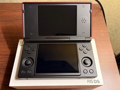 Anbernic RG DS (Red / Black) + 128gb Micro SD – Excellent Condition (No Games)