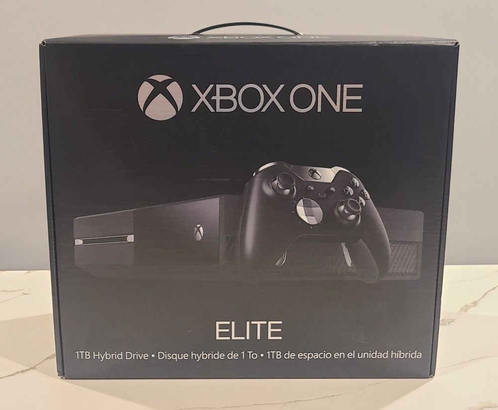 Xbox One – Elite Black 1 TB Console Bundle – NEW/Sealed – Collector Stored