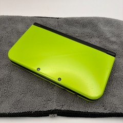 【Excellent5】NEW Nintendo 3DS LL XL Lime black Monster Hunter Game Console