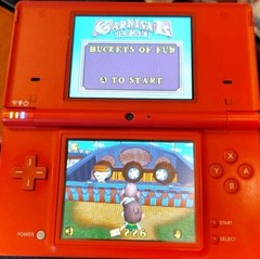 Nintendo DSi Red Console Tested & Working Charger Included No Stylus