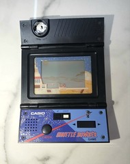 Vintage Casio Shuttle Bomber CG-70 Game & Radio Handheld System 1983