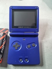 Nintendo Gameboy Advance SP AGS-001 Blue Handheld Brand New Charger