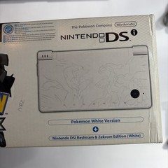 Nintendo DSi Pokemon White Reshiram Zekrom Edition Box And Inserts Only! PAL