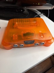 Nintendo 64 Console With Controller – Region Free – Fire Orange / Reshelled