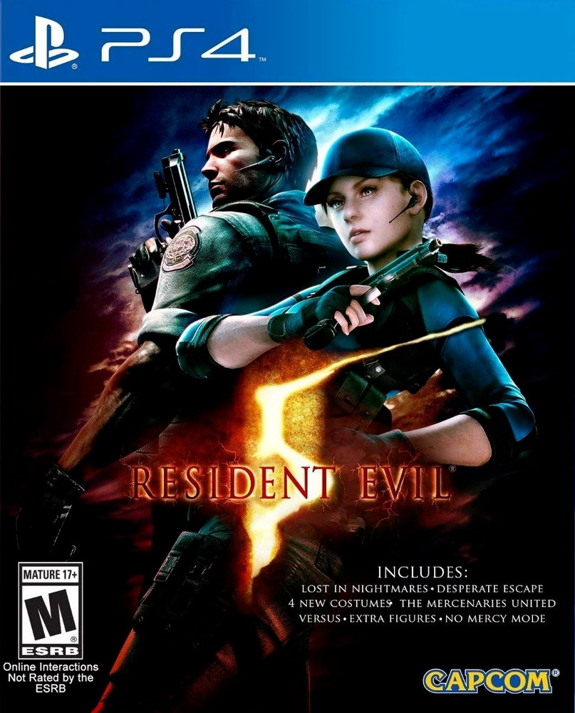 Resident Evil 5 PS4 Brand New Game Special (2016 Survival Horror)
