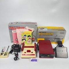 Nintendo Famicom + Disk System Set Tested Late Model NTSC-J Japan