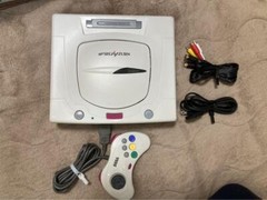 SEGA Saturn WHITE Console Tested Work