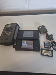Nintendo DS Lite Console Bundle BLACK. TESTED Read Description 4 Bundle Details