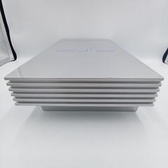 PS2 PlayStation 2 Console Satin Silver SCPH-39000 With Game Japanese Tested