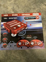 Hyperkin Retron 3 Launch Edition Red Console: NES – SNES – SEGA GENESIS New