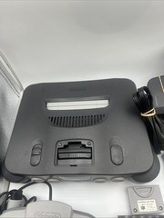 Nintendo 64 N64 Black Console Bundle With 1 Controller 4 Games Tested Working