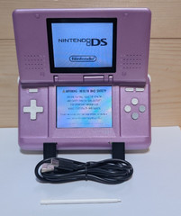 Nintendo DS NTR/Fat/Original Purple Reshelled W/USB Cable New Battery & USB-C
