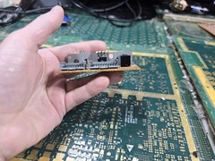 Philips CDI 910 EXACT Back Panel Input Board-Not Tested-Intact-PARTS-READ ALL
