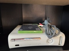 Microsoft Xbox 360 White Home Console Dolby Digital AV I/O 2006 & Skyrim