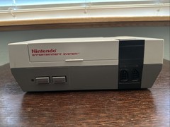Nintendo NES Gray Console Bundle W/ Controllers, Zapper And Games Tested-working
