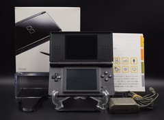 Nintendo DS Lite Jet Black Handheld Console w/ Box | Tested | Region Free #2
