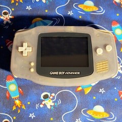 Nintendo Game Boy Advance Clear Glacier System Handheld Console AGB-001