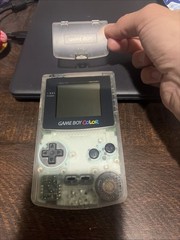 Japanese Nintendo Gameboy Color Crystal Clear Version Region Free Us Seller M