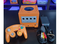 Nintendo Spice Orange Gamecube, Region Switch, Gameboy Player U.S Seller