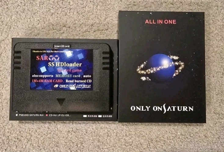 Retrotech Only On Saturn Saroo HD Loader With 652 Games 512gb