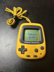 NINTENDO Pocket Pokémon Pikachu SOUND WORKS *Good Screen* Yellow Broken Clip
