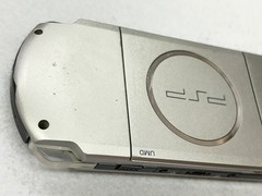 TESTED SONY PSP 3000 SILVER Console + Charger + battery + 3 game Region free 2GB