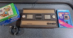 Mattel Intellivision Console Bundle With Games 100% TESTED WORKING Good Shape!
