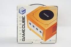 Gamecube Orange Console Boxed DOL-001JP For Japan Game Tested System DN11110503