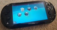 Sony PS Vita PCH-2001 Black + Games, Case, Grip, Memory Card & Box
