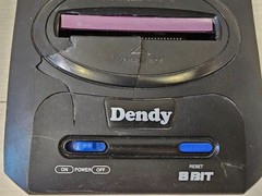 Vintage Retro 1990s Game Console 8 bit Dendy Computer Video TV for parts