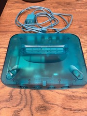 Analogue 3D Funtastic Limited Edition Ice Blue Console N64 w/ 8bitdocontroller