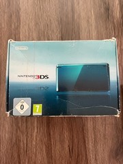 Nintendo 3DS Aqua Blue Console Complete In Box CIB w/ Charging PAL EUROPE