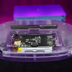Atomic Purple Game Boy Advance GBA iPS LCD Usb-C 1800 mAh Rechargeable Battery