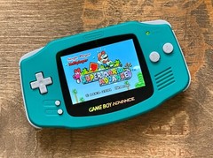 Nintendo Game Boy Advance GBA Backlight IPS LCD System Rechargeable USBC Battery