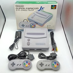 Nintendo Super Famicom Jr. Console w/ Accessories Boxed Set No Manual SFC SNES
