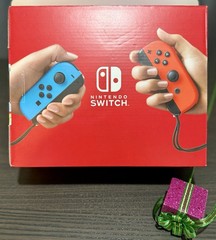 Nintendo Switch Home Console Neon Blue & Red Joy-Con HDMI Multicolor