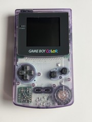 Nintendo Game Boy Color – Atomic Purple No Battery Cover Tested And Working