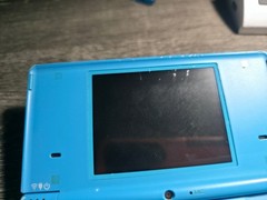 Nintendo DSi Light Blue Handheld Console System Only TESTED (SCREEN SCRATCHES)