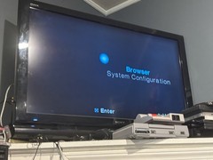 Sony Playstation 2 PS2 SCPH-77001 Slim for REPAIR/RESTORE- Powers On Reads Discs