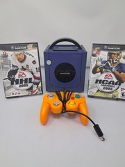 Nintendo GameCube Sports Bundle. Ncaa Football/NHL 2005. All Cords/ Tested