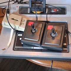 Magnavox Odyssey 2 Microprocessor Console Bundle w/ Keyboard, 2 Joysticks, Games
