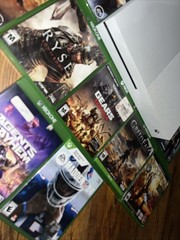 Xbox One S Bundle Lot Plus 9 Games Tested Controller