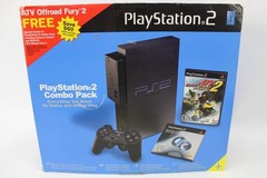 Sony PlayStation 2 PS2 System Combo Pack CIB w/ ATV 2 Online 50001/N EX
