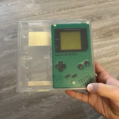 Nintendo Game Boy DMG-01 Green Original Retail Plastic Case HW-USA-3 TESTED