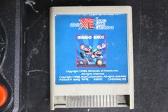 Atari XE System Gaming Console W/ 2 Joysticks & Mari Bros Cartridge/Vintage