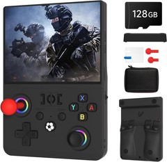 R36MAX 2 Retro Handheld Game Console, Large 4.5 Inch IPS HD Screen, Classic Game